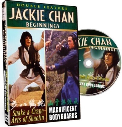 Jackie Chan Beginnings - Snake & Crane Arts of Shoalin / Magnificent Bodyguards (Double Feature)
