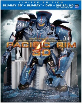 Pacific Rim - (Limited Edition with Figurine, Real 3D / Blu-ray with DVD) (2013)