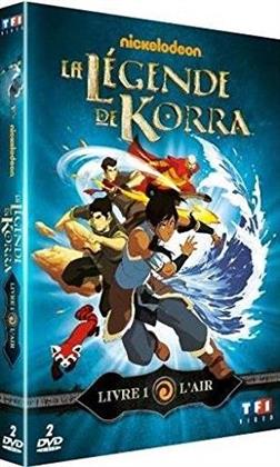 La légende de Korra - Livre 1 - L'air (2 DVDs)