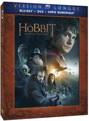 Le Hobbit - Un voyage inattendu (2012) (Langfassung, 3 Blu-rays + 2 DVDs)