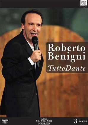 Roberto Benigni - Tutto Dante - Canti XI, XII, XIII Inferno (3 DVD)