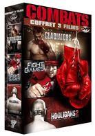 Combats - Coffret 3 films - Gladiators / Fight Games / Hooligans 2 (3 DVDs)
