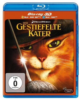 Der gestiefelte Kater (2011) (Blu-ray 3D + Blu-ray)