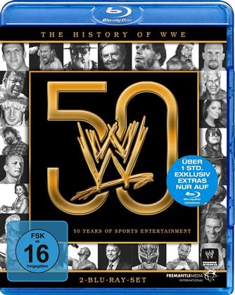 WWE: The History of WWE - 50 Years of Sports Entertainment (2 Blu-rays)