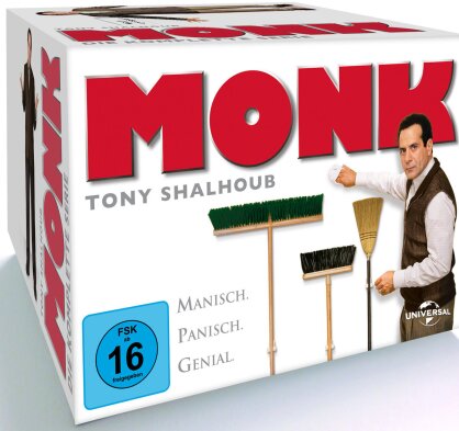 Monk - Die komplette Serie (32 DVD)