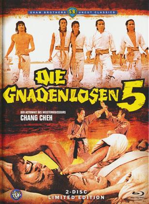 Die gnadenlosen 5 (1974) (Édition Limitée, Mediabook, Uncut, Blu-ray + DVD)