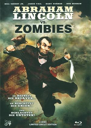 Abraham Lincoln vs. Zombies (2012) (Limited Uncut Edition, Blu-ray 3D (+2D) + DVD)
