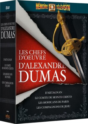 Les chefs d'oeuvre d'Alexandre Dumas (Mémoire de la Télévision, Box, 8 DVDs)