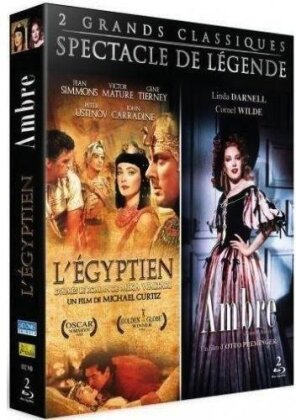 Coffret grand spectacle - Ambre / L'egyptien (Blu-ray + 2 DVDs)