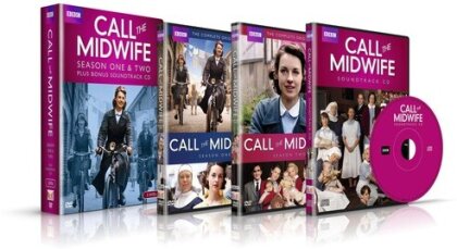 Call the midwife - Season 1 & 2 (BBC, 4 DVD + CD)