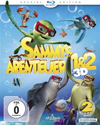 Sammys Abenteuer 1 & 2 (Special Edition, 2 Blu-ray 3D)