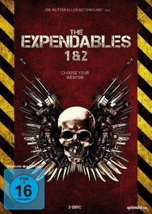 The Expendables 1 + 2 - (FSK 16 Version - 2 DVDs)