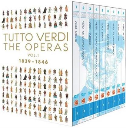 Various Artists - Tutto Verdi - Operas Box Vol. 1 (Tutto Verdi, C Major, Unitel Classica, 9 DVDs)