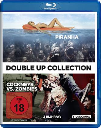 Piranha (2010) / Cockneys vs. Zombies (2012) (Double Up Collection, 2 Blu-rays)