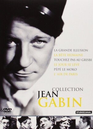 Jean Gabin - Coffret 6 films (b/w, 6 DVDs)