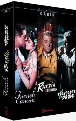French Cancan / Razzia sur la chnouf / La traversée de Paris - Gabin (1955) (Collection Gaumont Classiques, 3 DVDs)