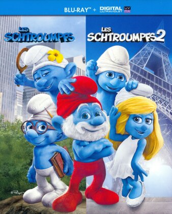 Les Schtroumpfs (2011) / Les Schtroumpfs 2 (2013) (2 Blu-rays)