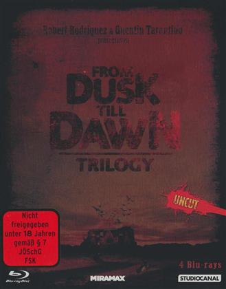 From Dusk Till Dawn - Trilogy (Limited Edition, Steelbook, Uncut, 4 Blu-rays)
