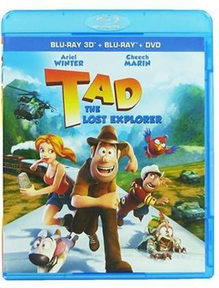Tad: The Lost Explorer - Las aventuras de Tadeo Jones (2012) (Blu-ray 3D (+2D) + Blu-ray + DVD)