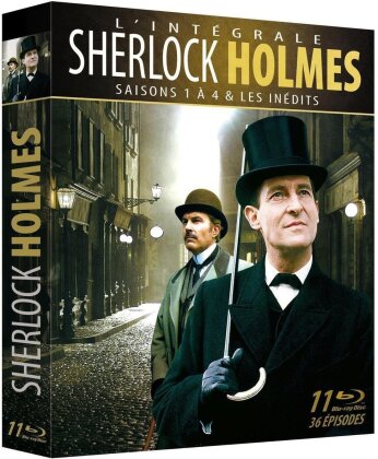 Sherlock Holmes - Saisons 1 - 4 (Box, 10 Blu-rays)