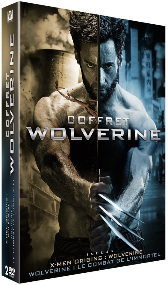 Coffret Wolverine - X-Men Origins: Wolverine / Wolverine - Le combat de l'immortel (2 DVD)