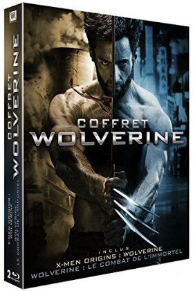 Coffret Wolverine - X-Men Origins: Wolverine / Wolverine - Le combat de l'immortel (2 Blu-rays)