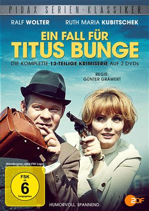 Ein Fall für Titus Bunge - Die komplette Serie (Pidax Serien-Klassiker, s/w, 2 DVDs)