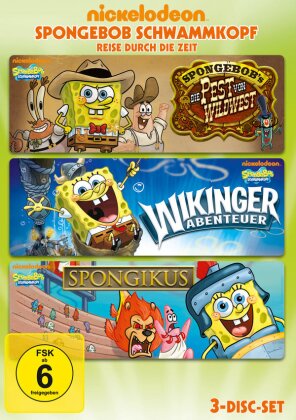 Spongebob Schwammkopf - Reise durch die Zeit - Triplepack (3 DVDs)