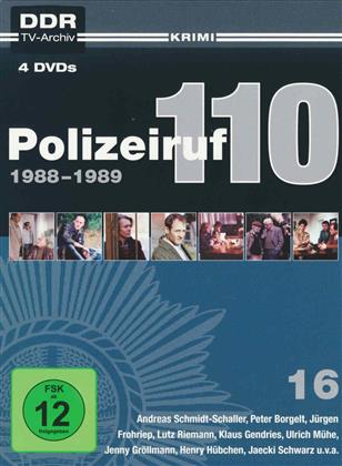 Polizeiruf 110 - Box 16: 1988-1989 (4 DVD)