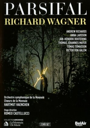 Symphony Orchestra of la Monnaie, Hartmut Haenchen & Andrew Richards - Wagner - Parsifal (Bel Air Classique, 2 DVDs)