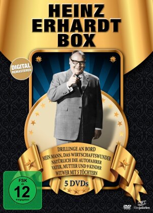 Heinz Erhardt Box (Remastered, 5 DVDs)