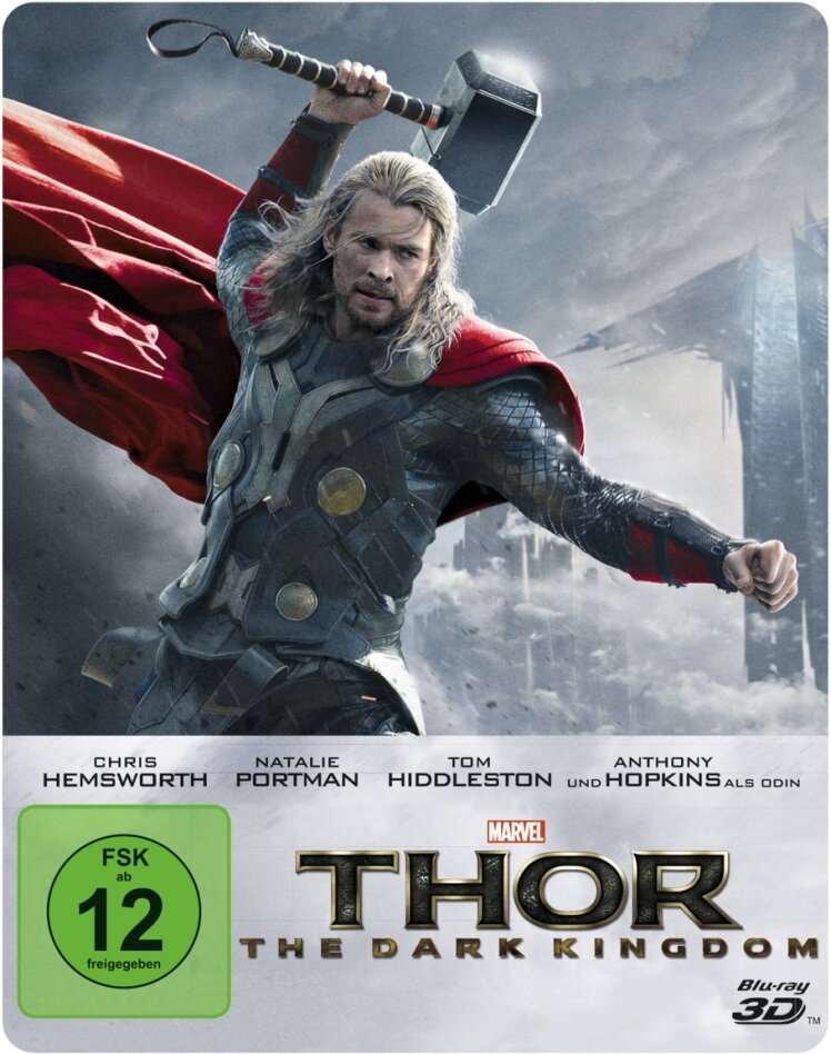 Thor 2 (2013) (Limited Edition, Steelbook, Blu-ray 3D + Blu-ray)