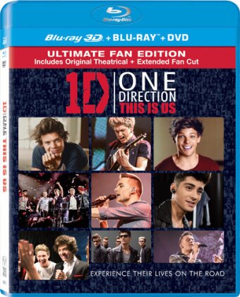 One Direction - This is Us (Ultimate Fan Edition, Real 3D / Blu-ray with DVD)
