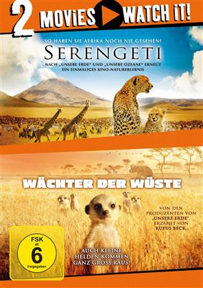 Serengeti / Wächter der Wüste (2 DVDs)