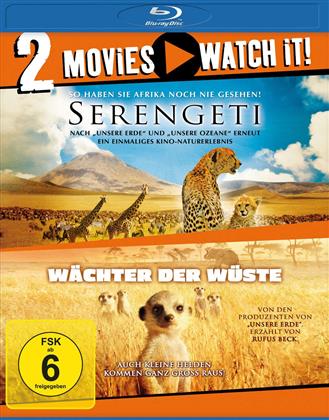 Serengeti / Wächter der Wüste (2 Blu-rays)