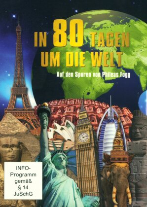 In 80 Tagen um die Welt - Auf den Spuren von Phileas Fogg (4 DVDs)