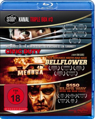 Störkanal Triple Box 3 - Civic Duty / Bellflower / 5150 Elm's Way (3 Blu-rays)