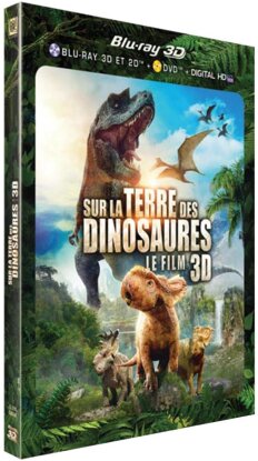 Sur la terre des dinosaures (2013) (Blu-ray 3D + Blu-ray + DVD)