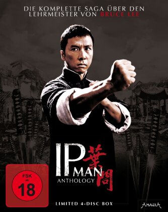Ip Man Anthology (Limited Edition, 4 Blu-rays)