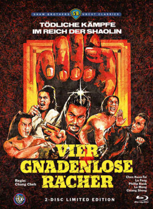 Vier gnadenlose Rächer (1978) (Limited Edition, Mediabook, Uncut, Blu-ray + DVD)