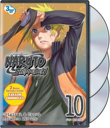 Naruto Shippuden - Set 10 (Uncut, 3 DVD)