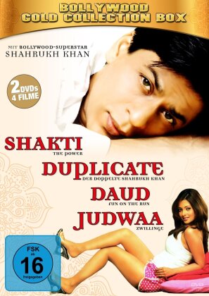 Shakti / Dupilcate / Daud / Judwaa - Bollywood Gold Collection Box (2 DVDs)