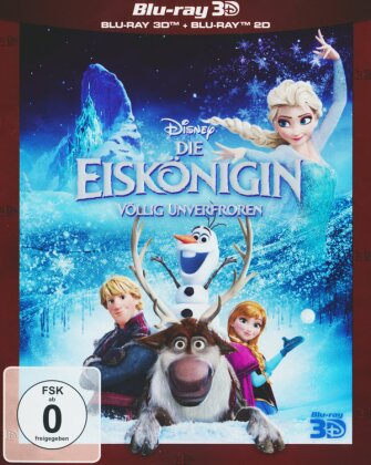 Die Eiskönigin - Völlig unverfroren (2013) (Blu-ray 3D + Blu-ray)
