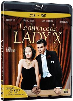 Le divorce de Lady X (1938) (Cinéma MasterClass : La collection des Maîtres, n/b, Blu-ray + DVD)