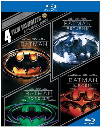 Batman 1-4 - 4 Film Favorites (4 Blu-rays)
