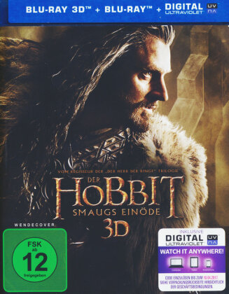 Der Hobbit 2 - Smaugs Einöde (2013) (2 Blu-ray 3D (+2D) + 2 Blu-rays)
