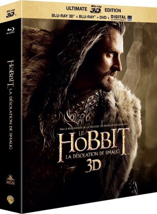 Le Hobbit 2 - La désolation de Smaug (2013) (Blu-ray 3D + 2 Blu-ray + DVD)