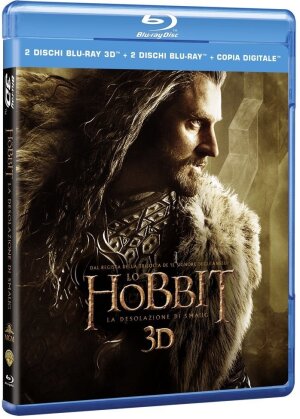 Lo Hobbit 2 - La desolazione di Smaug (2013) (2 Blu-ray 3D + 2 Blu-ray)