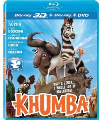 Khumba (2013) (Blu-ray 3D (+2D) + Blu-ray + DVD)