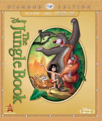 The Jungle Book (1967) (Diamond Edition, Blu-ray + DVD)